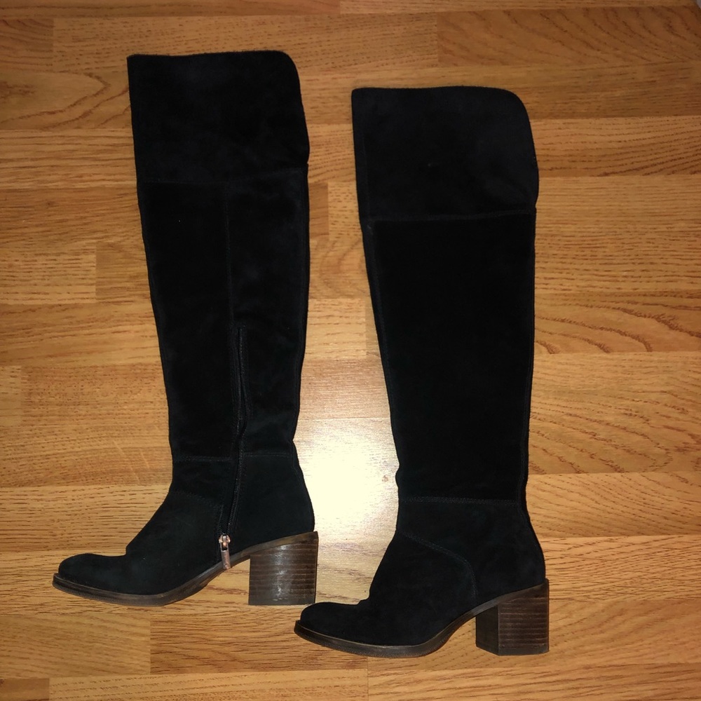 Over the Knee Suede Boots